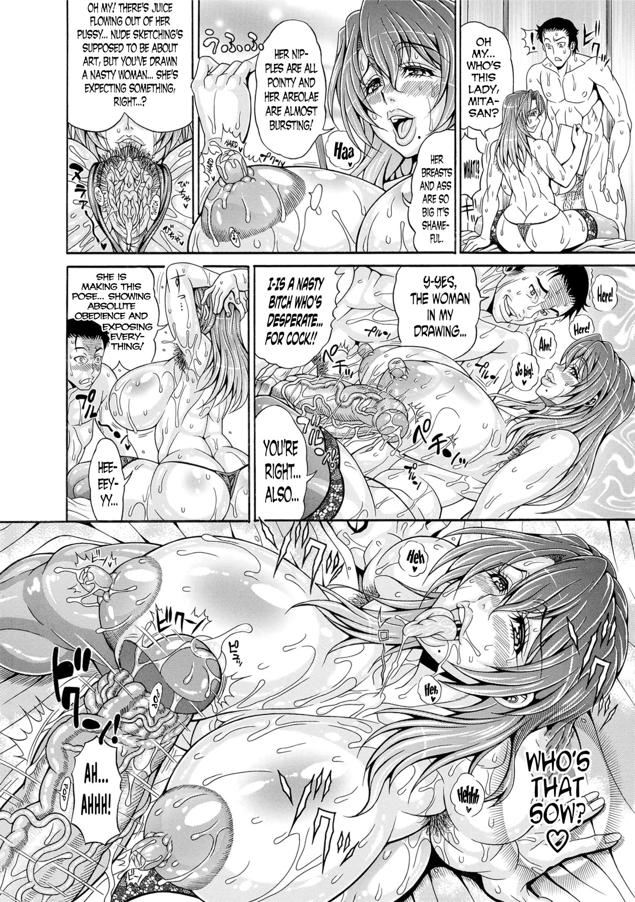 Hentai Manga Comic-Pakopako Bitch-Read-140